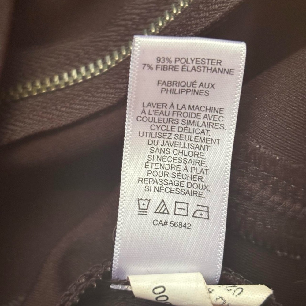 Express Black Camisole with Zipper Detail - Picture 5 of 5
